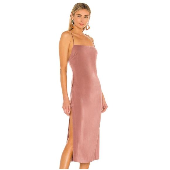 NBD Malia Midi Dress in Mauve (Latte) NWT Size Small - Picture 2 of 4